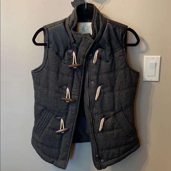 Jackets & Blazers - Dark Gray Vest